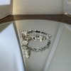 Prsten s laboratorním diamantem emerald