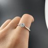 Prsten s diamantem 0,5 ct