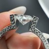 Prsten „Vznášející se diamant“