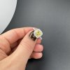 Prsten s fancy žlutým laboratorním diamantem