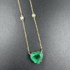 Náhrdelník se smaragdem