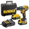 Kompaktný šrubovák 18V XR Li-Ion s bezuhlikovým motorom DeWALT DCD791P2
