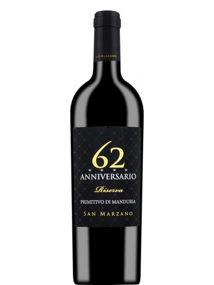 San Marzano 62 Anniversario Riserva Primitivo di Manduria DOP 2018