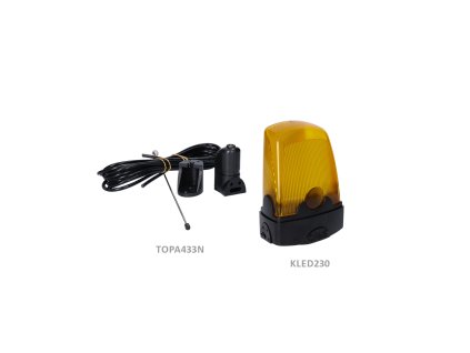 LED lampa KLED, 230V + TOPA433N s 5m káblom