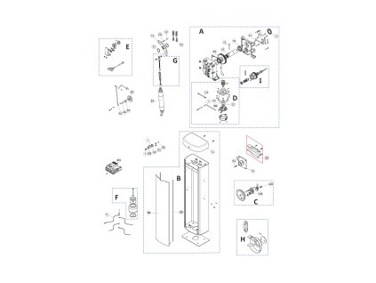 PMD1010.4610 držiak ramena s prolisem na remeno pre SIGNO