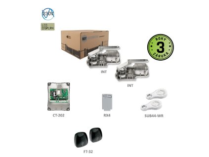 UNDERKIT podzemný pohon pre dvojkrídlovú bránu do 3m/krídlo