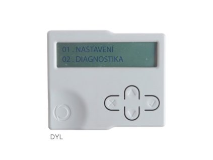 Programovacia jednotka pre riadiacu jednotku 14A, CZ menu