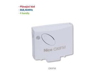 Prijímač zásuvný, 4 kanálový, pamäť na 1024 vysielačov