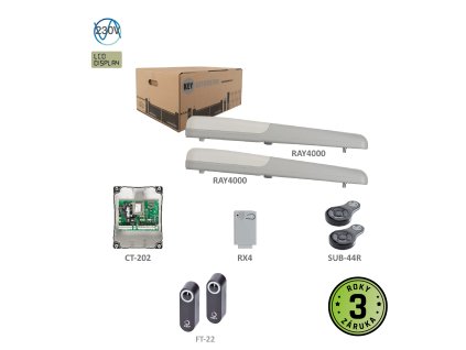 RAY42KR-KIT pre dvojkrídlovú bránu do 4m/krídlo