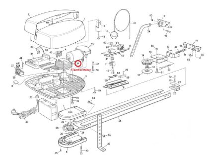TRA121.1025 transformátor pre Spin21/22/23