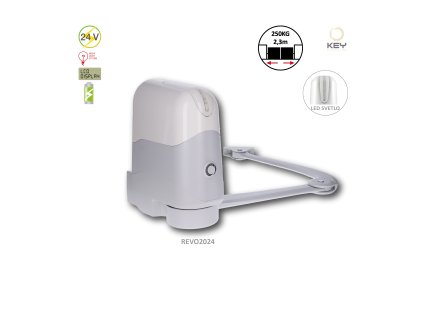 REVO pohon pre krídlovú bránu do 2.3m/krídlo
