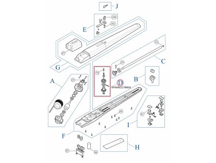 SPAMG217B00A kit prevodovky TO4005/6/16/16P/15/15P/5015/16