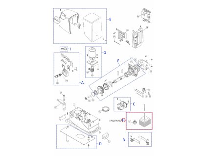 SPEG070A00 kit - DPONTE-B.2830