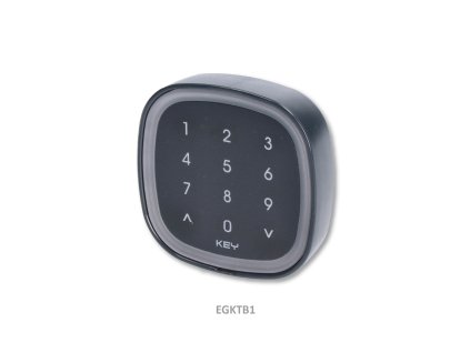 Tlačítkový káblový spínač, LED RGB, potrebný decodér 9 EGKD2