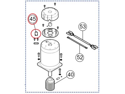 TB585A enkóder pre M/LBAR 4pinový