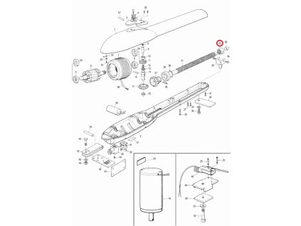 PMDCD1.8003 matica 20x20 5 zavitov fi.20mm pre Pluto5015