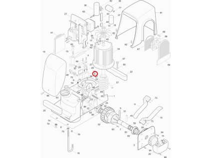 PD0681A0000 - slimák prevodovky pre RUN, nový typ