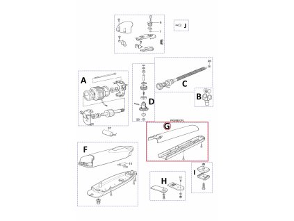 PRMB07FL kit krytu BMGWALAR02.45673 a BMGWALBR04.45673
