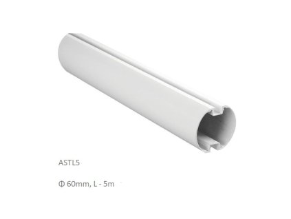 Al rameno biele L-5m, ø60mm pre závoru ALT424