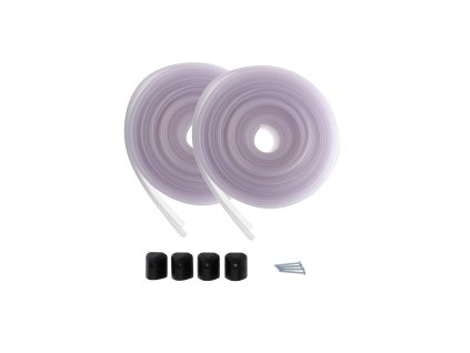 Pružná gumená páska pre AST/ASTL, L-16000mm transparentná