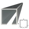 C profil 80x80x5mm s otvormi, pozinkovaný, dĺžka 4m