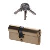 Cylindrická vložka EURO 30/40mm, mosadzná, 3 kľúče, skrutka M5x65mm