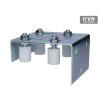 Horné vedenie nastaviteľné na šírku profilu 10-85mm, 4x nylonové kolieska D30mm H40mm