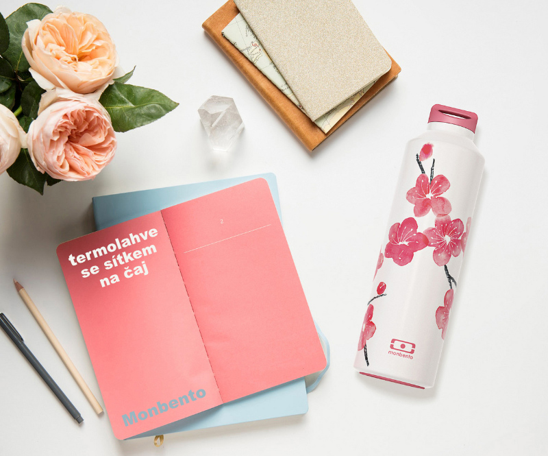 Monbento - termolahve se sítkem na čaj