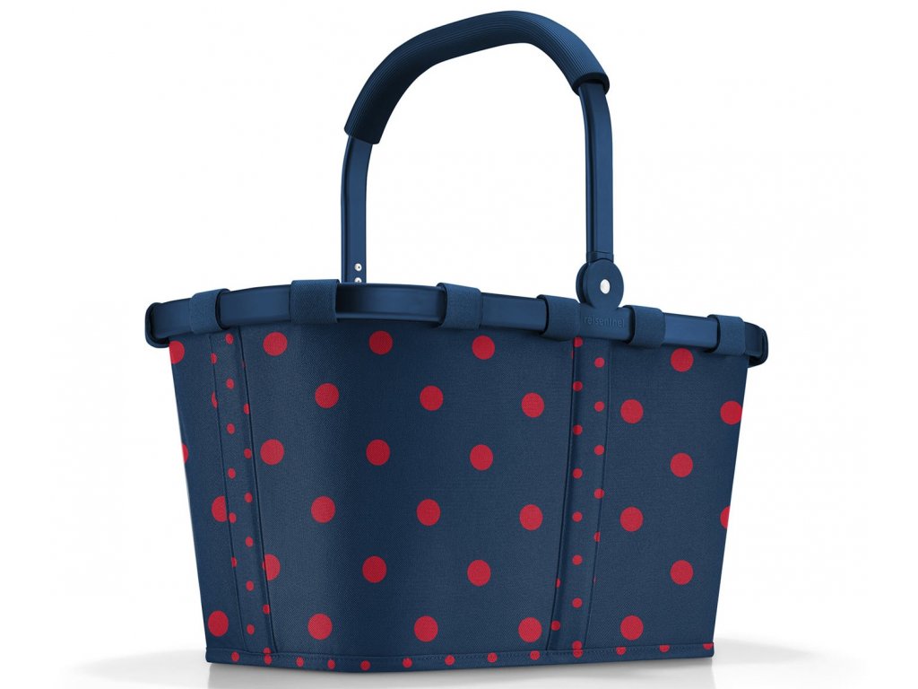 Reisenthel nákupní košík Carrybag frame mixed dots red | Lahve.eu
