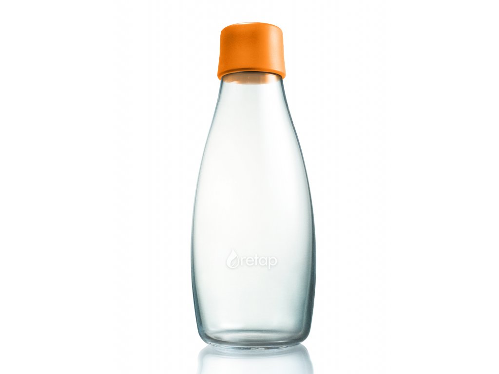 Retap skleněná láhev 0,5l oranžová