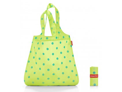 Reisenthel skládací taška MINI MAXI SHOPPER lemon dots 1