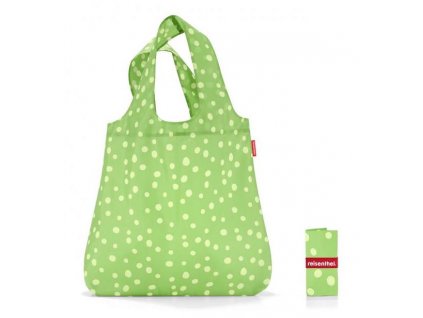 Reisenthel skládací taška MINI MAXI SHOPPER spots green 1