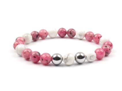 Moni - dámský náramek jaspis howlit