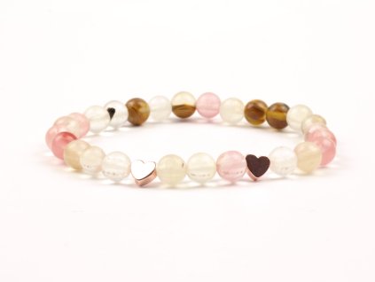 Moni - dámský náramek melounový turmalín