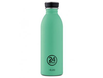 24Bottles nerezová láhev Urban Bottle 500 ml v mátové barvě 1