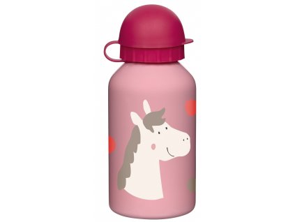 Sigikid nerezová láhev pro menší děti PONY 350 ml 1