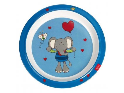 Sigikid melaminový talířek pro malé děti slon Lolo Lombardo 1