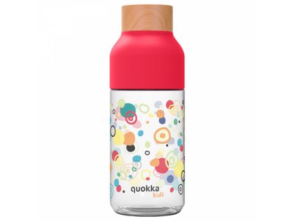 Quokka plastová láhev na pití Ice Kids 570 ml dots 1