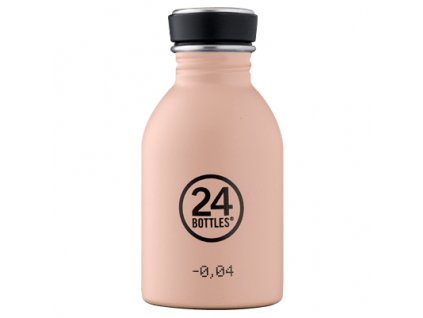 24Bottles nerezová láhev Urban Bottle 250 ml Dusty Pink 1