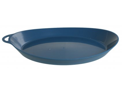 Lifeventure outdoorový plastový talíř Ellipse tmavě modrý 1