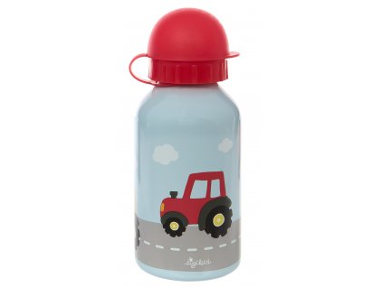 Sigikid nerezová láhev pro malé děti Traktor 350 ml 1