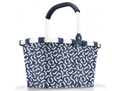 Reisenthel odolný nákupní košík Carrybag signature navy 1