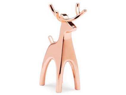 Umbra dekorativní stojánek na prstýnky Reindeer rose gold 1