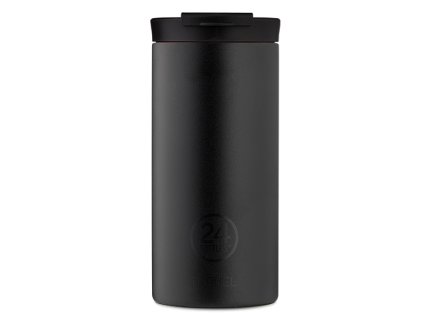 24Bottles nerezový termohrnek Travel Tumbler Tuxedo Black 600 ml 1