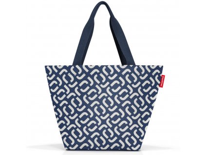 Reisenthel nákupní taška nebo kabelka Shopper M signature navy 1