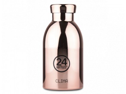 24Bottles - termolahev Clima Bottle Rose Gold 330 ml 1
