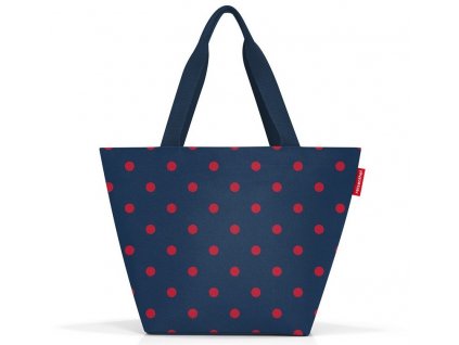 Reisenthel nákupní taška Shopper M mixed dots red 1