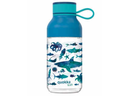 Quokka plastová láhev Ice Kids 430 ml moře 1