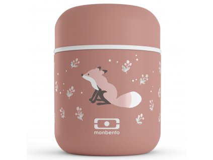 Monbento termoska na jídlo Capsule cinnamon Fox 280 ml 1