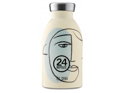 24Bottles - termolahev Clima Bottle White Calypso 330 ml 1